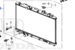 190106CTA01 - Cooling System: Radiator for Honda: HR-V Image