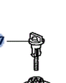 74652SDA003 - Suspension: Spare Tire Stud for Honda: Accord, Civic, CR-V, HR-V, Insight Image