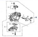 16410P8AA02 - : Throttle Body for Honda: Accord Image