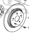 42510TLAA00 - Brakes: Rotor for Honda: CR-V Image