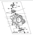 16400PPAA03 - : Throttle Body assembly for Honda: CR-V Image