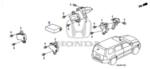 39350SZAA03 - Electrical: Receiver for Honda Image