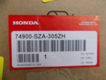 74900SZA305ZH - : 2013 Honda Pilot - Garnish Assembly T/Gat*B588P* for Honda: Pilot Image