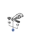 14612R70A01 - Engine: Exhaust Rocker Arms for Honda: Accord, Accord Crosstour, Crosstour, Odyssey, Pilot, Ridgeline Image