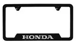 TP25CAM100D - : Honda - Wide Body Black Stainless Steel License Plate Frame for Honda Image