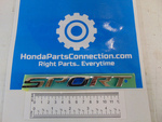 75752T2AA01 - Body: Nameplate for Honda: Accord Image