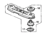 50710SCWA02 - Suspension: Mount Assembly for Honda: Element Image