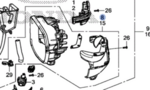 76205TLAA31 - Body: Mirror Housing for Honda: CR-V Image