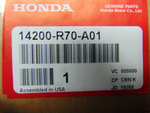 14200R70A01 - Engine: Camshaft for Honda: Accord, Accord Crosstour, Crosstour Image