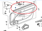 72335S03003 - Body: Belt Weather-strip for Honda: Civic Image