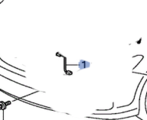 32105T2AA00 - : Sub Wire Front Acm for Honda Image
