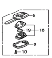 35111SLN305 - : Key, Immobilizer &amp; Transmitter (Blank) for Honda: Fit Image