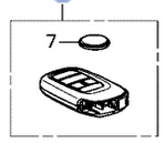 72147T90A31 - : 2023-2025 Honda Pilot - Keyless Lock Pad for Honda: Pilot Image
