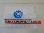 75722TGSA01 - Body: Nameplate for Honda: Passport Image