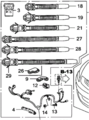 32111RAAA50 - Electrical: Positive Cable for Honda: Accord Image