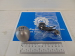 8U92S6M200A - Interior: 2005 Honda Civic - 5- Speed Aluminum Shift Knob for Honda: Civic, Fit Image