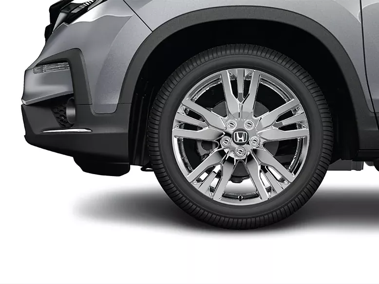 8W20TG7102A - Wheels: 2019-2021 Honda - 20\ Wheel Chrome Look Alloy for Honda: Passport, Pilot Image