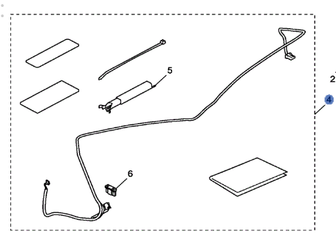 8V03TBA100 - Interior: 2016 Honda Civic - Attachment Automatic Dimming Mirror (Base - Non-Homelink) for Honda: Civic Image