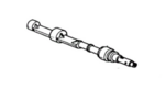 13401P5M000 - Engine: Front Shaft for Honda: Accord, Odyssey, Prelude Image