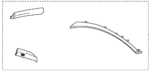 8Z03TA0100 - Interior: 2003-2007 Honda Accord - Interior Trim Wood for Honda: Accord Image