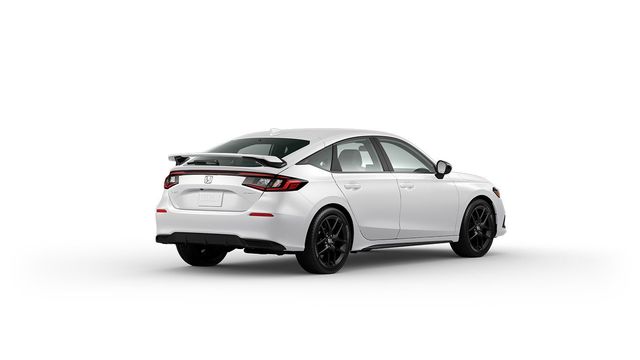 8F02T47130 - Exterior: 2022-2024 Honda Civic Rear Tailgate Spoiler Platinum White Pearl *NH883P* for Honda: Civic Image