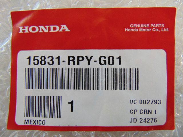 15831-RPY-G01 - Solenoid | Honda Parts Cheap