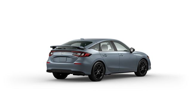 8F02T47160 - Exterior: 2022-2024 Honda Civic Rear Tailgate Spoiler Sonic Gray Pearl *NH877P* for Honda: Civic Image