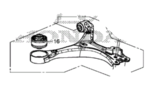 51350TX7A02 - Suspension: Lower Control Arm for Honda: Civic Image