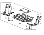 74110T5B900 - : Cover Engine (Lower)    (Local Pickup Only) for Honda Image
