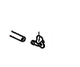 76815SNAA01 - Body: Washer Nozzle for Honda: Civic Image