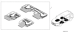8P173A0110 - : CR-V Floor Mats, All-Season (Complete set) for Honda Image