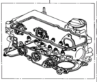 6110PHM010 - Engine: Valve Grind Gasket Kit for Honda: Insight Image