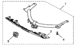 8L92TG71A0 - Towing: Trailer Hitch for Honda: Pilot Image