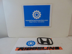 8F20T6Z100 - : 2019-2023 Honda Ridgeline Rear Exterior H Mark Emblem Kit Gloss Black for Honda: Ridgeline Image