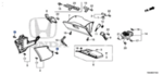 91550S50G01ZE - Body: Side Panel Clip for Honda Image