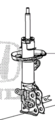 51621TS8A03 - : Shock Absorber Unit Left Front for Honda Image