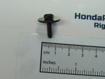 90109SS0000 - Body: Bumper Cover Screw for Honda: Accord, Civic, CR-V, Element, Odyssey, Pilot, Prelude, Ridgeline, S2000 Image