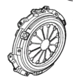 22300RNA003 - Clutch: Pressure Plate for Honda: Civic Image