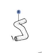 19501P0A000 - Cooling System: Radiator Hose for Honda: Accord Image