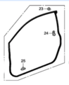 72350TS8A01 - Body: Door Weather-strip for Honda: Civic Image