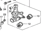 52215S5D702 - : Knuckle L Rear for Honda Image