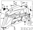 84610TG7A02ZA - : Side Trim Panel for Honda: Pilot Image