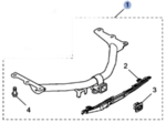 8L92TG7100 - Body: Trailer Hitch for Honda: Pilot Image