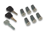 32147044 - : Roof Rack Lock Kit, One-Key Lock System for Volvo Image