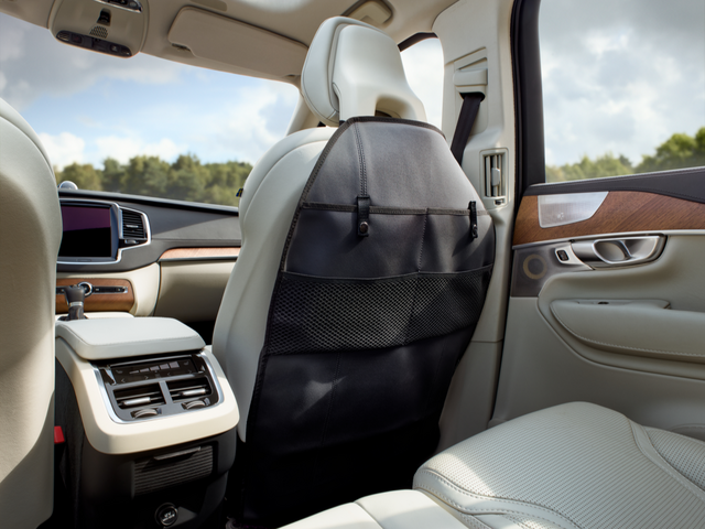 31428081 - Interior: Child Seat - Kick Guard - Grey/Black for Volvo Image