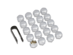31471082 - : Lug Nut Plastic Caps - Kit Of Twenty - Chrome for Volvo Image