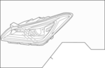 32140429 - : Headlamp for Volvo Image