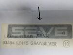 934949Z415 - Accessories: Tailgate Emblem for Nissan Image