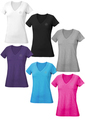 MWL496 - : Women's Star V-Neck T-Shirt for Mercedes-Benz Image