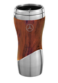 MHD135BR - : Double Wall Stainless Steel Wood Grain Tumbler for Mercedes-Benz Image